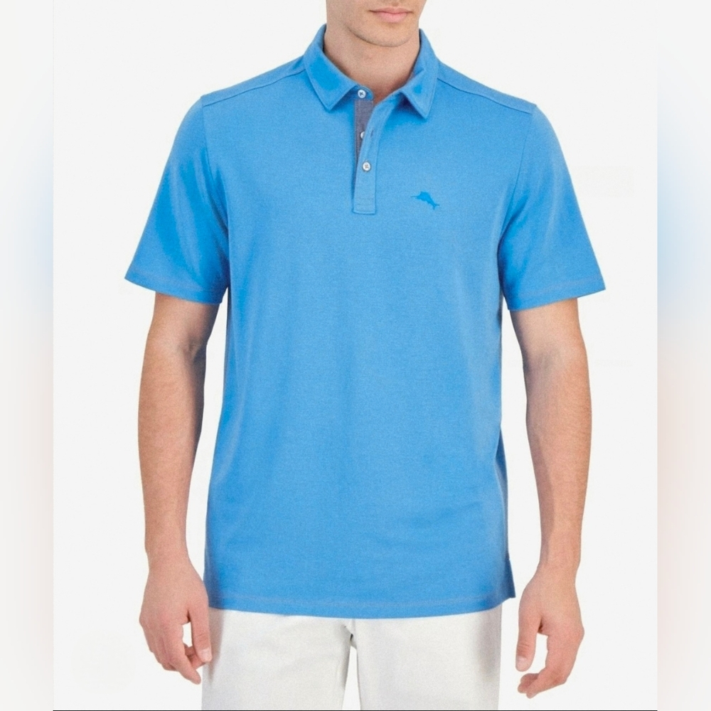 $100 Tommy Bahama Mens Kohala Peak Short-Sleeve Polo Shirt